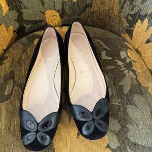 Christian Louboutin Butterfly Ballerina Flats, 8.5, Italy